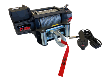 MXO 17500lb Çelik Halatlı Vinç 12V ( 28MT HALAT )