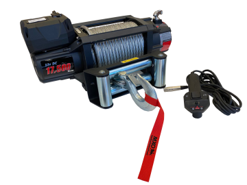MXO 17500lb Çelik Halatlı Vinç 12V ( 28MT HALAT )