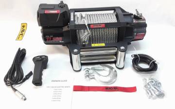 MXO 17500lb Çelik Halatlı Vinç 12V ( 28MT HALAT )