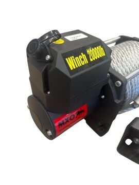 MXO Çelik Halatlı Vinç 20000lb 24V TAMBUR ( 22 MT HALATI )