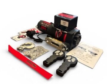 MXO Sentetik Halatlı Uzk. Kum. 3000 lb Vinç 12 V