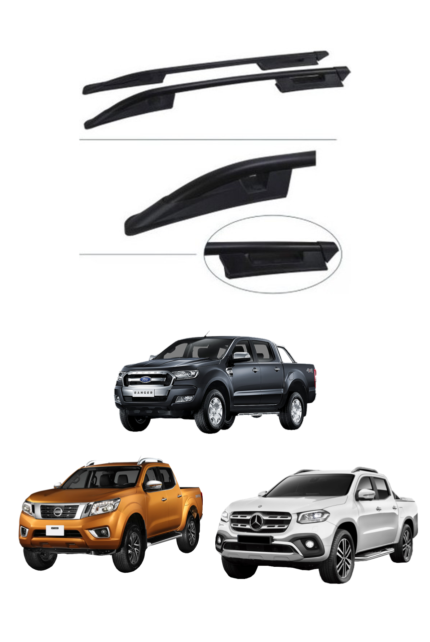 Tavan Çıtası Siyah Falcon Ranger & Navara & X-Class
