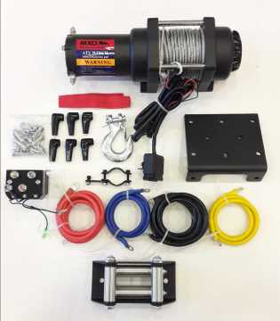 MXO Çelik Halatlı ATV Vinci 3000 lb 12V