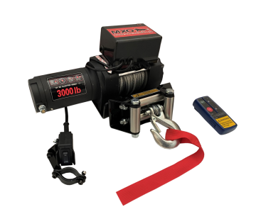 MXO Çelik Halatlı ATV Vinci 3000 lb 12V