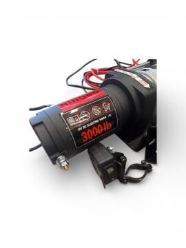 MXO Çelik Halatlı ATV Vinci 3000 lb 12V