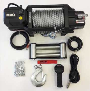 MXO Çelik Halatlı Uzakt. Kum.17500lb Vinç 24V ( 28 MT HALAT )