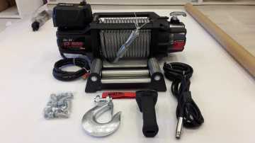 MXO Çelik Halatlı Uzakt. Kum.17500lb Vinç 24V ( 28 MT HALAT )