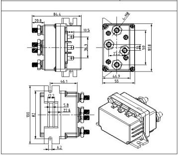 Vinç Selanoid 600A 12 V
