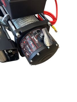 MXO 13000 lb Çelik Halatlı Uzaktan Kumandalı Vinç 12V Kurtarıcı Tambur ( 20MT HALAT )