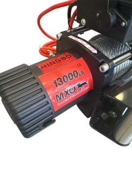 MXO 13000 lb Çelik Halatlı Uzaktan Kumandalı Vinç 12V Kurtarıcı Tambur ( 20MT HALAT )