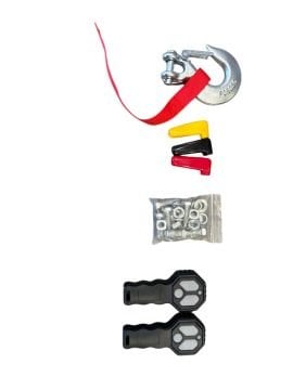 MXO 13000 lb Çelik Halatlı Uzaktan Kumandalı Vinç 12V Kurtarıcı Tambur ( 20MT HALAT )