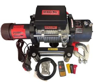 MXO Çelik Halatlı 25000lb Vinç 12V Tambur ( 28 mt halat )
