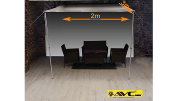 MXO Araç Yan Tente 2x3m