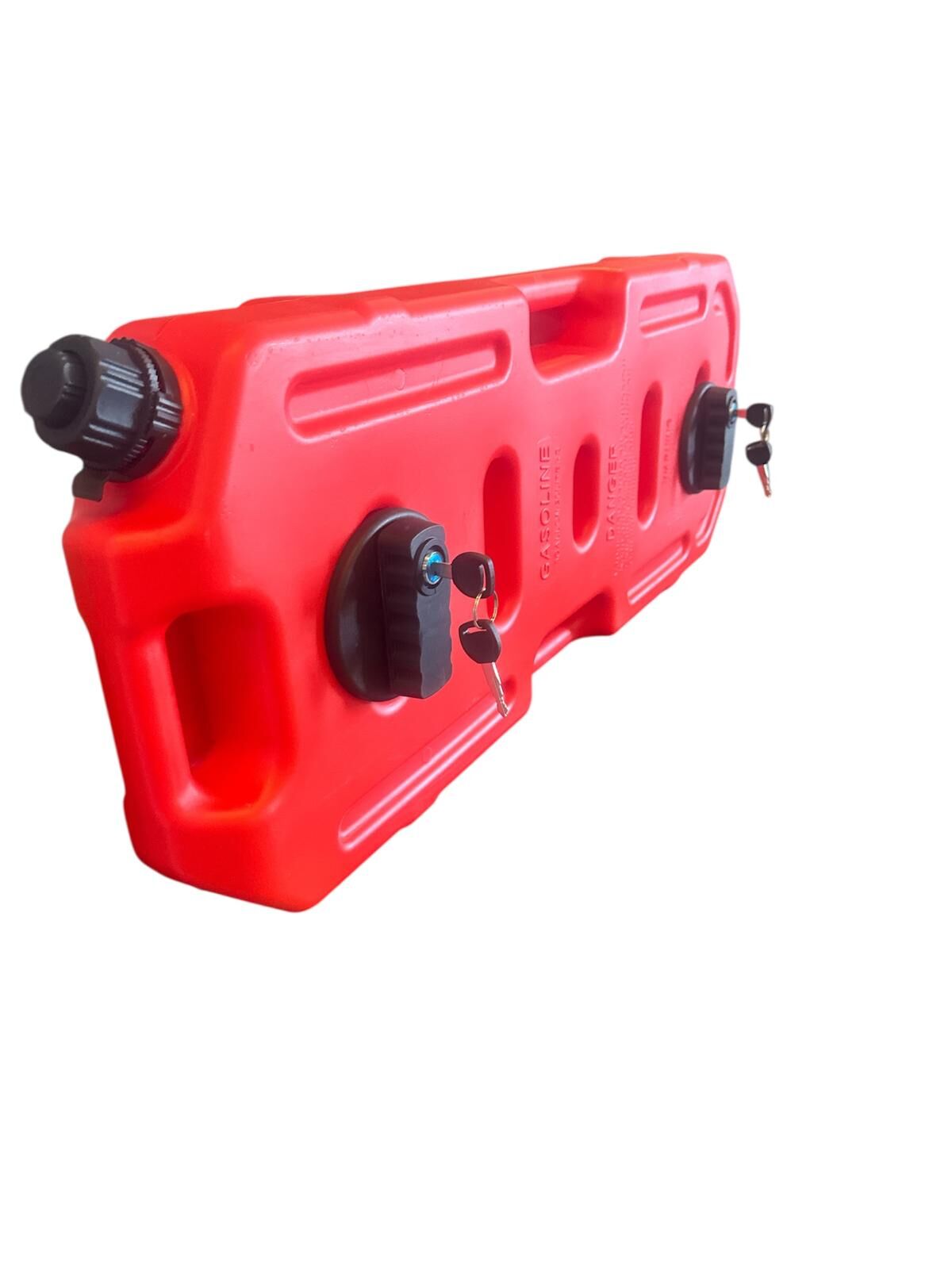 Plastik Benzin ve Su Bidonu 20LT Braket Dahil Kırmızı