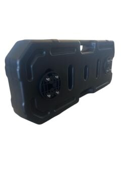 Plastik Benzin ve Su Bidonu 20LT Braket Dahil Siyah