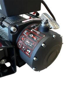 MXO 13000 lb Çelik Halatlı Uzaktan Kumandalı Vinç 12V Kurtarıcı Tambur ( 28 MT HALAT )