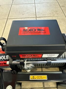 MXO VİNÇ 13000 LB 24V ÇELİK H. KOLLU TAMBUR  - 28 MT HALATI