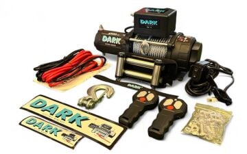 DARK VİNÇ 4500LB ÇELİK HALATLI 12V ATV-UTV VİNÇ TAMBUR