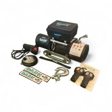 DARK VİNÇ 6000LB SENTETİK HALATLI KOLLU 12V VİNÇ TAMBUR