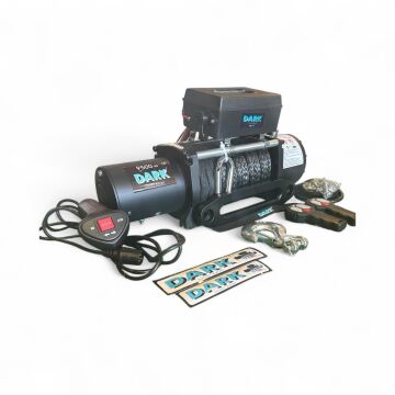 DARK VİNÇ 9500LB SENTETİK HALATLI KOLLU 12V VİNÇ TAMBUR