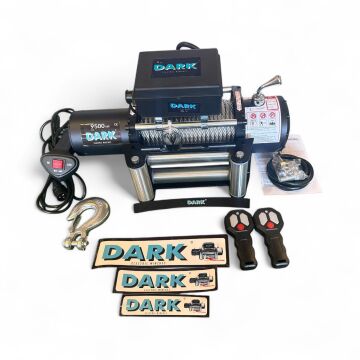 DARK VİNÇ  9500LB ÇELİK HALATLI KOLLU 12V VİNÇ TAMBUR