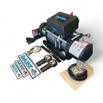 DARK VİNÇ 13500LB SENTETİK HALATLI KOLLU 12V VİNÇ TAMBUR