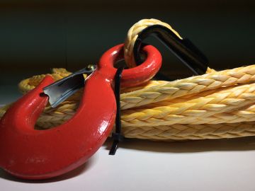 Dux 12mm 18.8ton sentetik vinç halatı