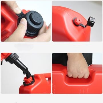 Plastik Su ve Benzin Bidonu 5 LT Braketsiz