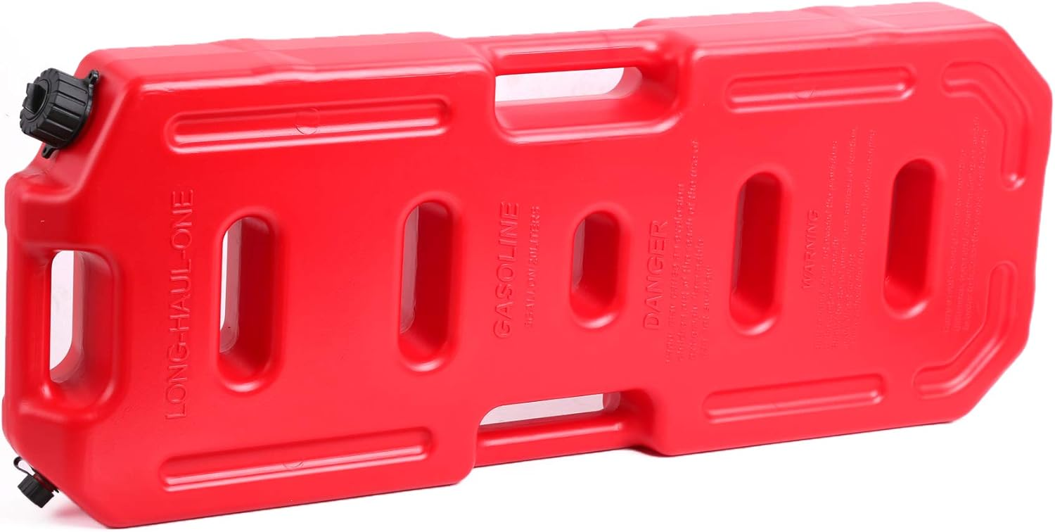 Plastik Benzin ve Su Bidonu 20LT Braketsiz Kırmızı