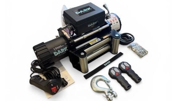 DARK VİNÇ 13500LB ÇELİK HALATSIZ KOLLU 12V VİNÇ