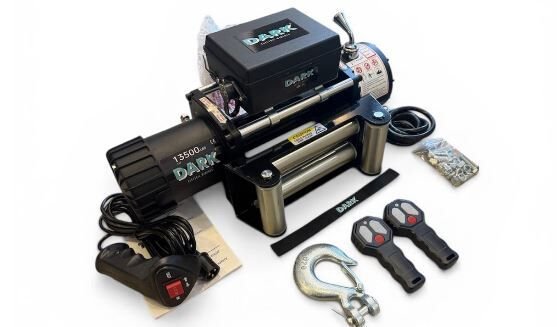 DARK VİNÇ 13500LB ÇELİK HALATSIZ KOLLU 12V VİNÇ