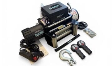 DARK VİNÇ 13500LB ÇELİK HALATSIZ KOLLU 12V VİNÇ