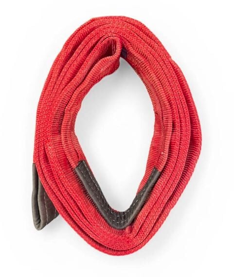 5MT 5 TON STRAP POLYESTER SAPAN KIRMIZI