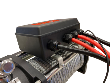 MXO 13000 LB ÇELİK HALATLI 12V KOLLU TAMBUR ( 26MT HALAT )