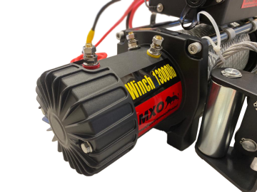 MXO 13000 LB ÇELİK HALATLI 12V KOLLU TAMBUR ( 26MT HALAT )