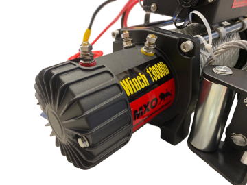 MXO 13000 LB ÇELİK HALATLI 12V KOLLU TAMBUR ( 26MT HALAT )