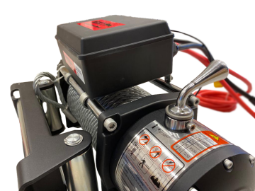 MXO 13000 LB ÇELİK HALATLI 12V KOLLU TAMBUR ( 26MT HALAT )