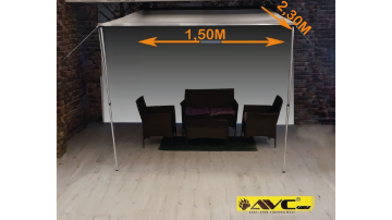 MXO Araç Yan Tente 1.50x2.30m