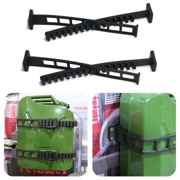 Kauçuk Yakıt Bidonu ve Yangın Tüpü Taşıyıcı Kelepçe