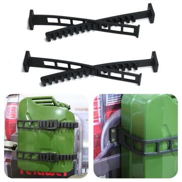 Kauçuk Yakıt Bidonu ve Yangın Tüpü Taşıyıcı Kelepçe