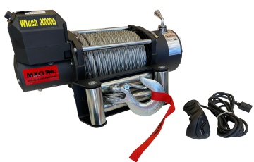MXO Çelik Halatlı 20000lb Vinç 12V ( 22 MT HALATI )