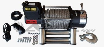 MXO Çelik Halatlı 20000lb Vinç 12V ( 22 MT HALATI )